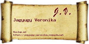 Jagyugy Veronika névjegykártya