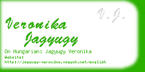 veronika jagyugy business card